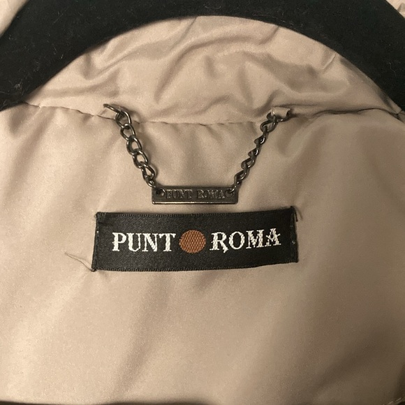 Punt Roma Quilted Puffer Jacket ~ Small/Medium ~ Cream - Picture 10 of 10